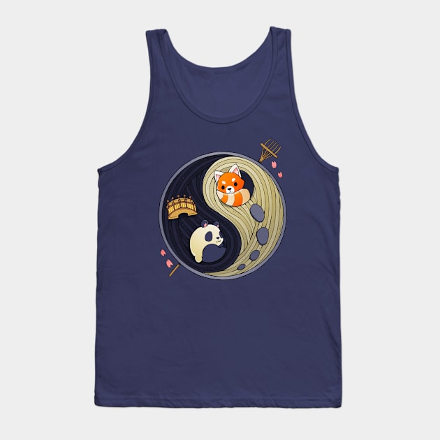 ying Yang Zen Tank Top by Vallina84